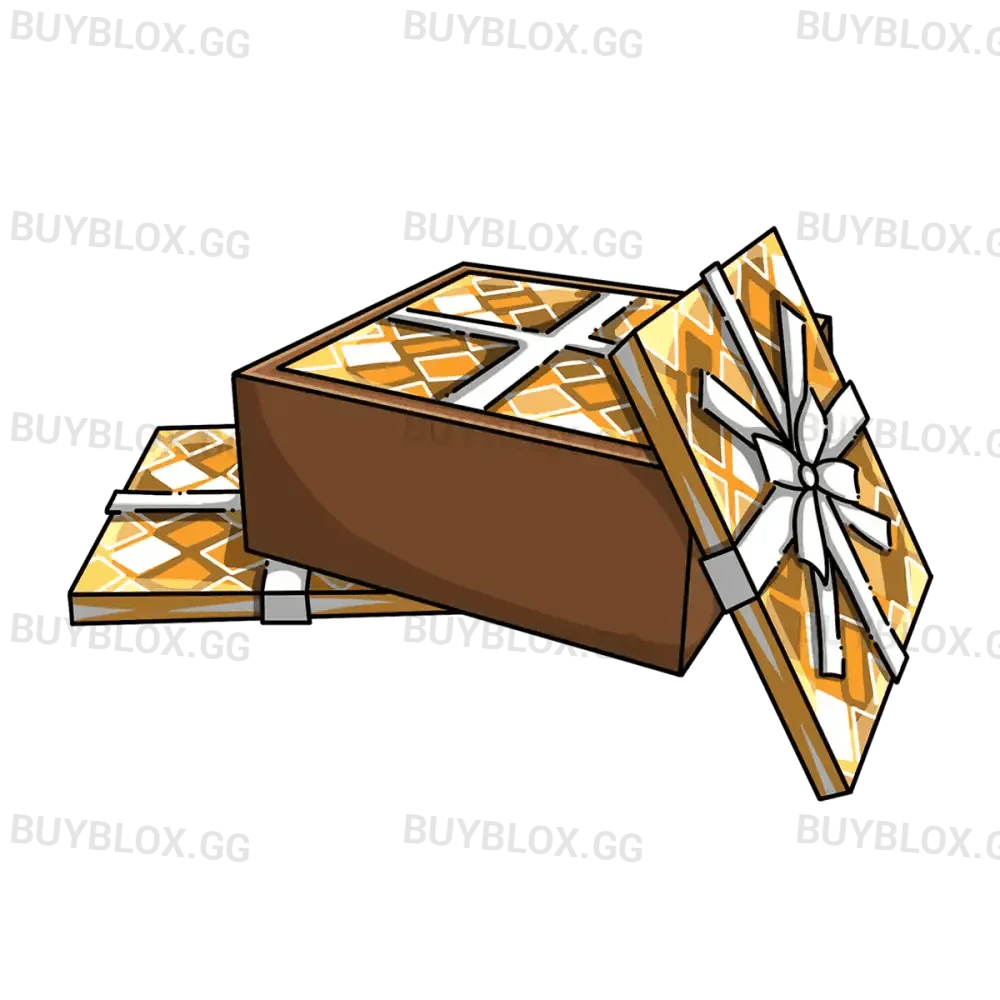 Box of Gold Wrapping Paper - Murder Mystery 2