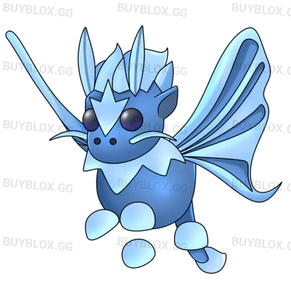 MFR Ice Moth Dragon - Adopt Me