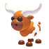 MFR Longhorn Cow - Adopt Me