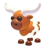 MFR Longhorn Cow - Adopt Me