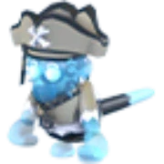 MFR Pirate Ghost Capuchin Monkey - Adopt Me