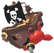 MFR Pirate Hermit Crab - Adopt Me