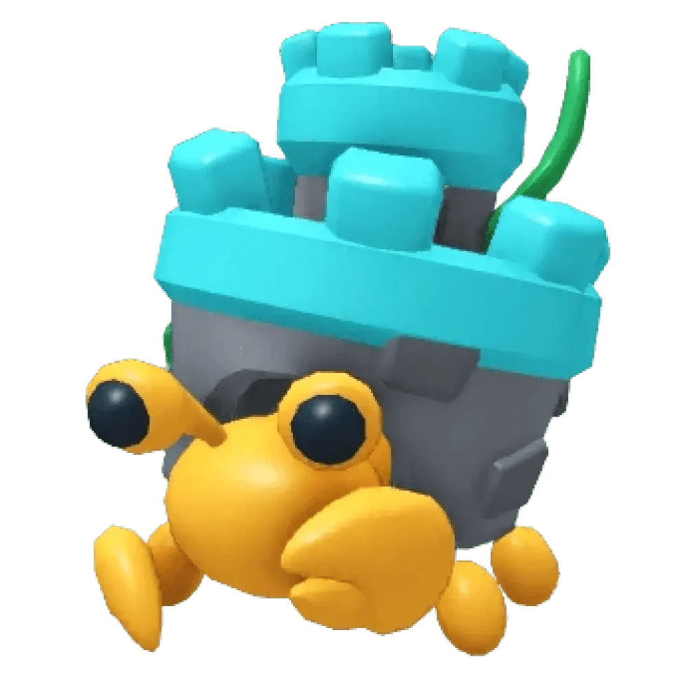 NFR Castle Hermit Crab - Adopt Me