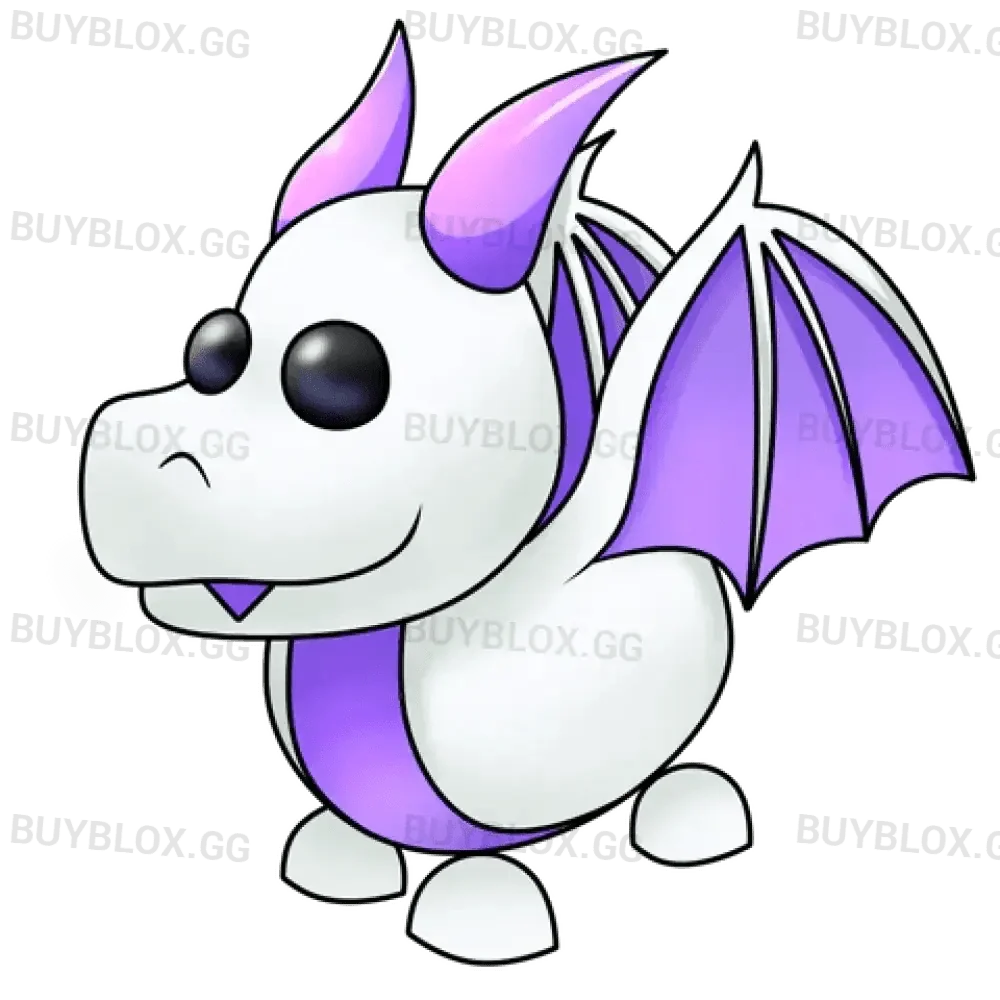 NFR Lavender Dragon - Adopt Me