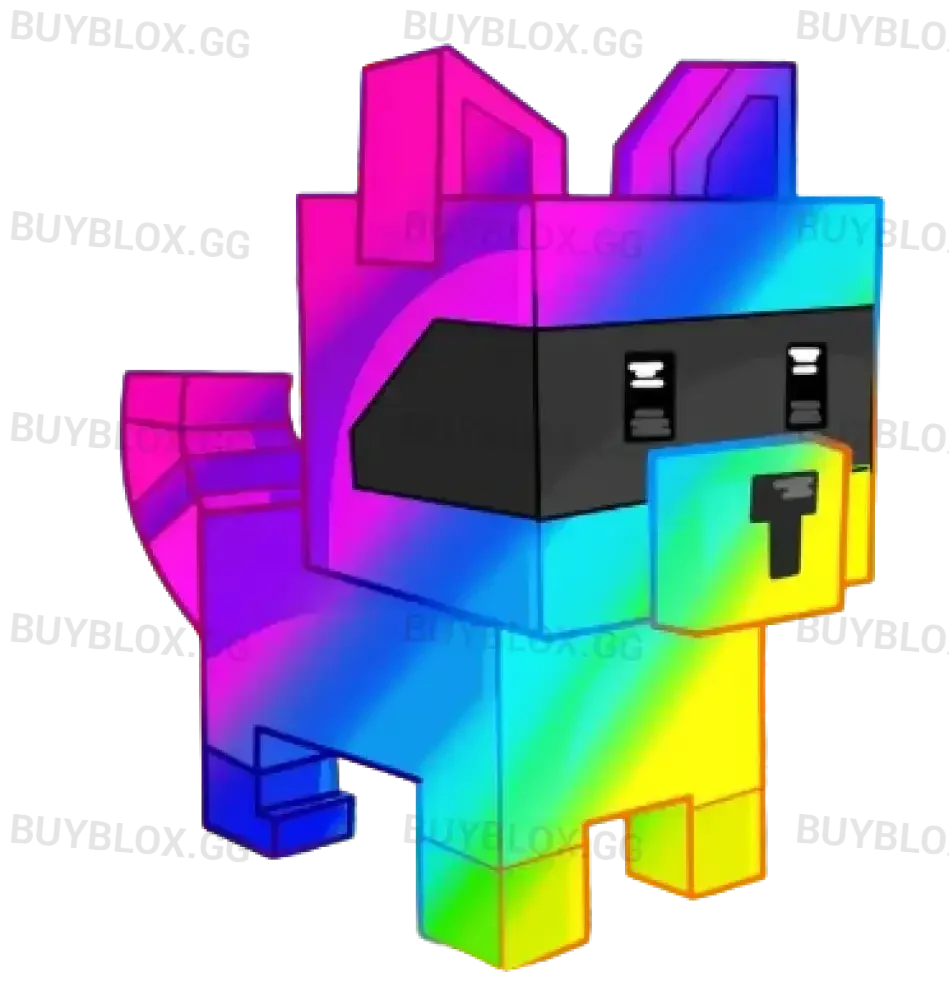Rainbow Raccoon - Grow a Garden