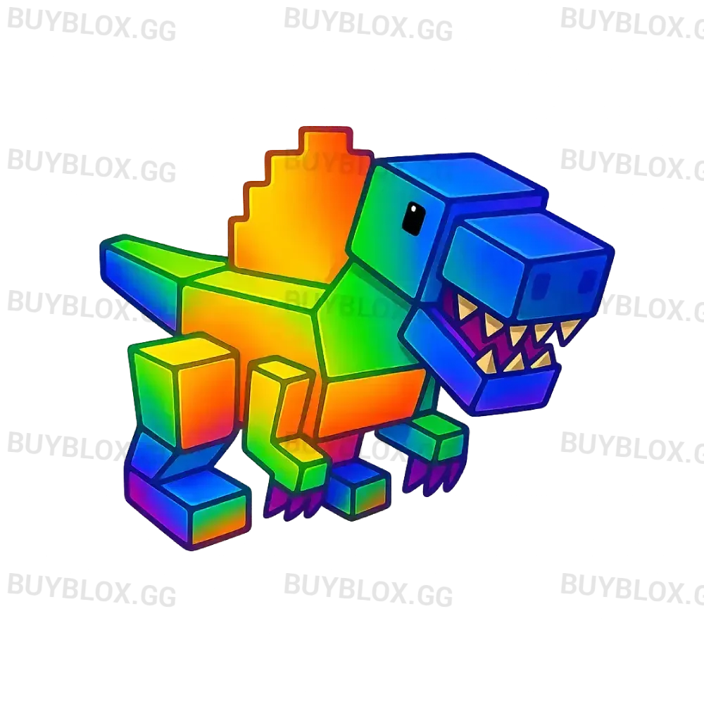 Rainbow Spinosaurus - Grow a Garden