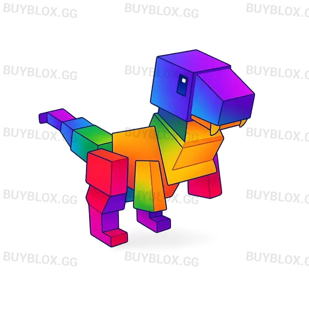 Rainbow T-Rex - Grow a Garden