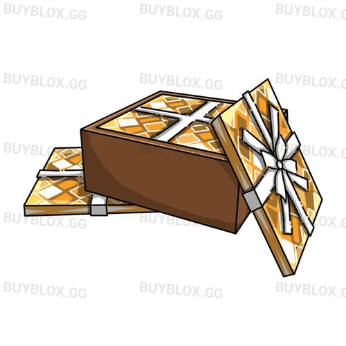 Box of Gold Wrapping Paper
