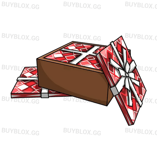 Box of Red Wrapping Paper