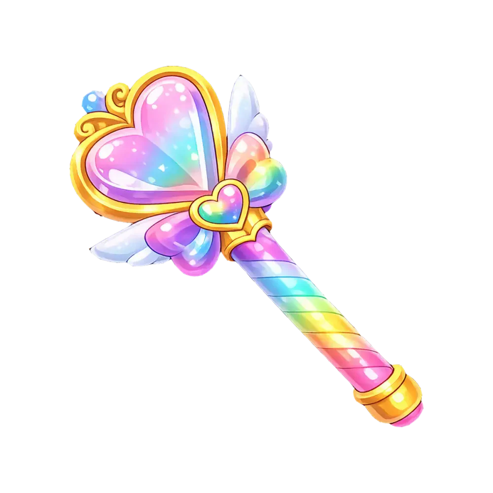 Chroma Heart Wand Knife - Murder Mystery 2