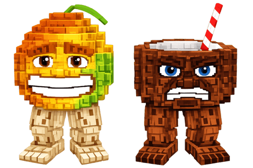 Coco and Mango