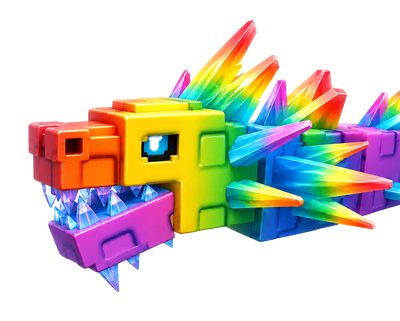 Rainbow Ice Serpent