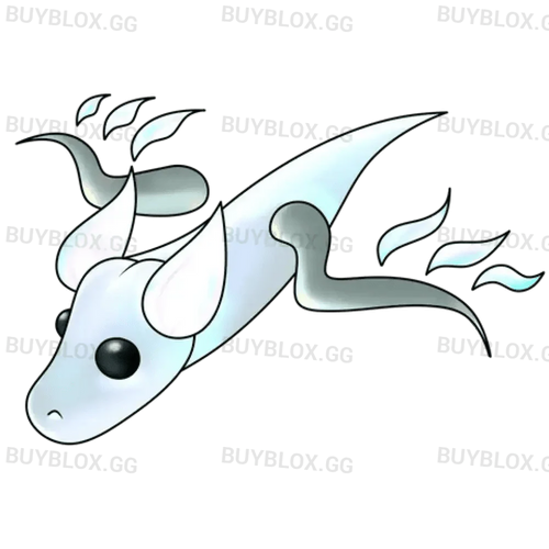 MFR Halloween White Ghost Dragon