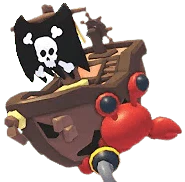 NFR Pirate Hermit Crab