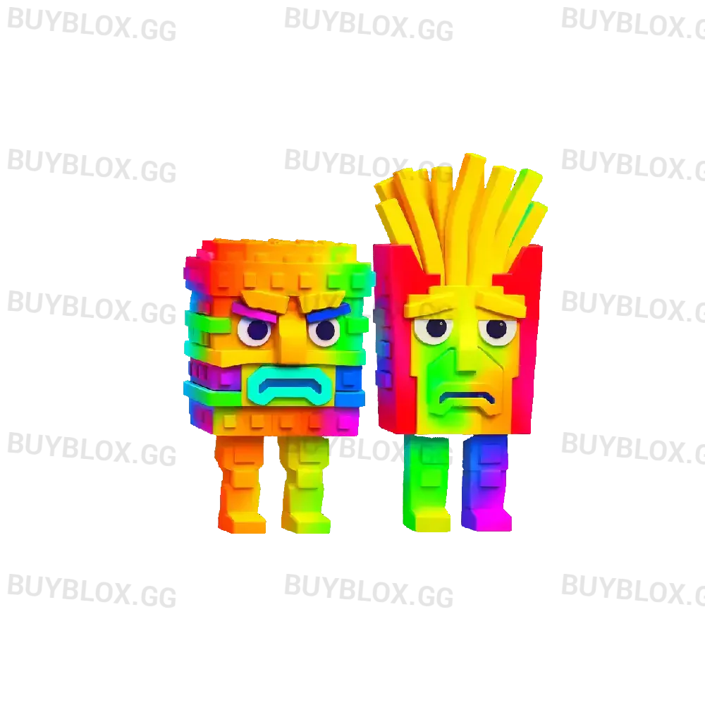 Rainbow Burguro And Fryuro 1.5B/1S + - Steal a Brainrot