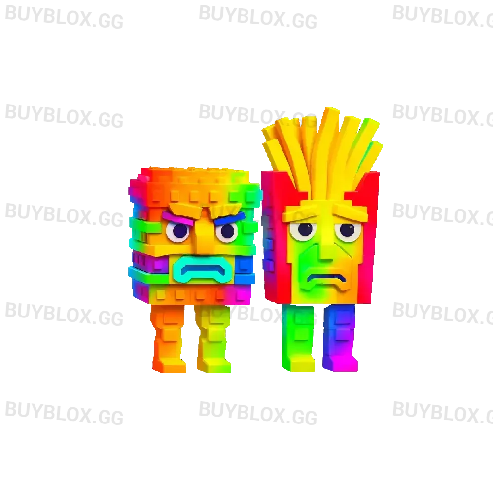 Rainbow Burguro And Fryuro 1.5B/1S + - Steal a Brainrot