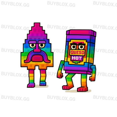 Rainbow Chipso and Queso