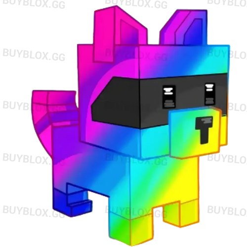 Rainbow Raccoon