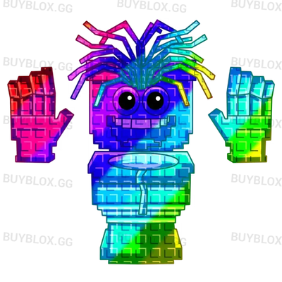 Rainbow Spaghetti Tualetti