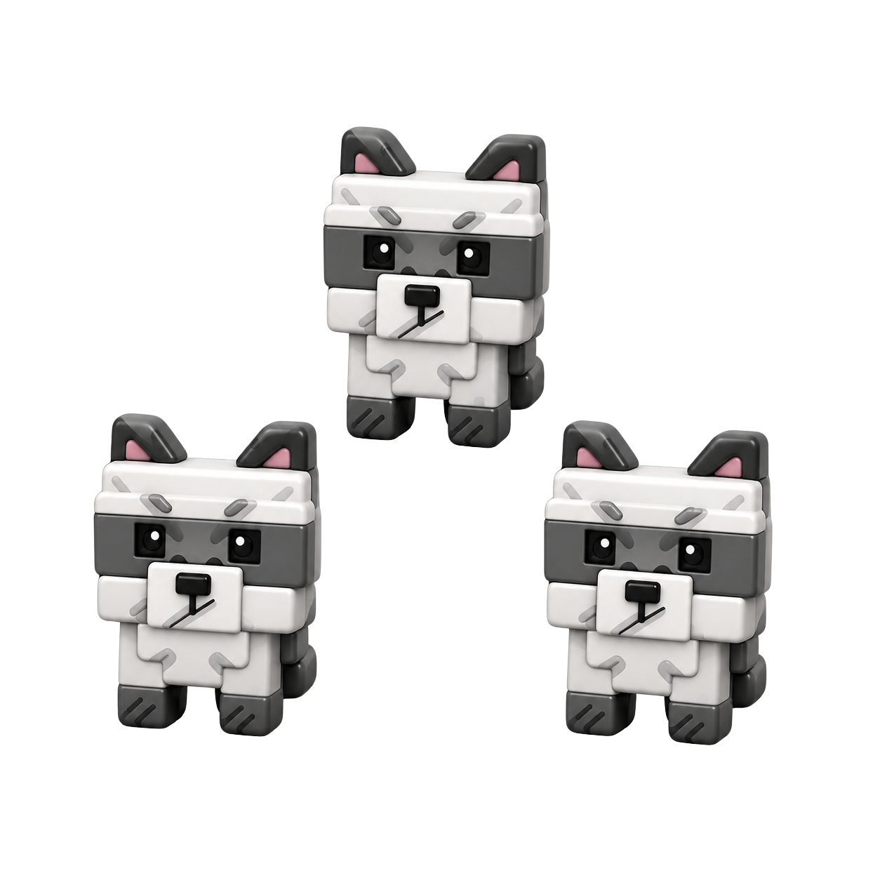 3x Raccoon Bundle